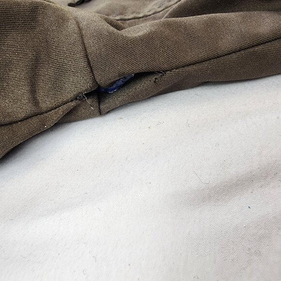 Burton Snowboard Sherpa Lining Brown Canvas Long Coat (M) - Picture 12 of 14